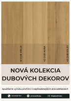 NOVÁ KOLEKCIA DUBOVÝCH DEKOROV